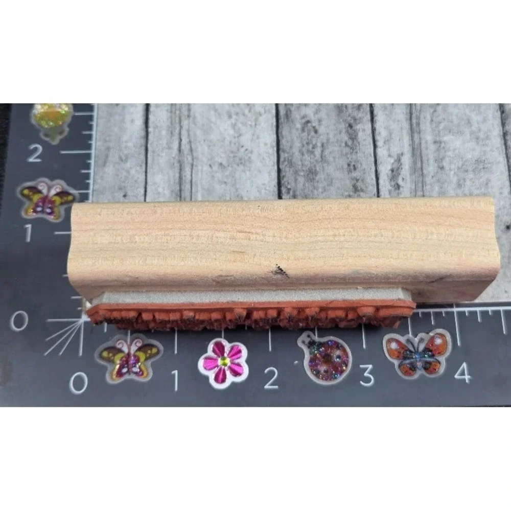 Stampin' Up! Friendship Begins Cup Of Kindness 1995 Rubber Stamp Wood #B110